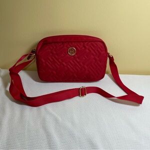 Tommy Hilfiger Cherry Red Crossbody Bag